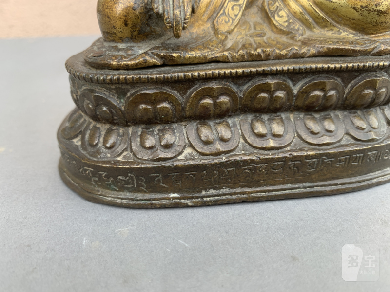 A GILT-COPPER FIGURE OF BUDDHA SHAKYAMUNI - 图16